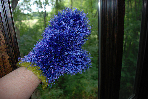 Very Fuzzy Felted Mitts