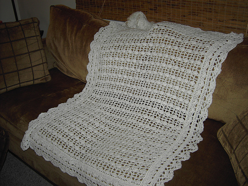 Shells and Lace Baby Wrap