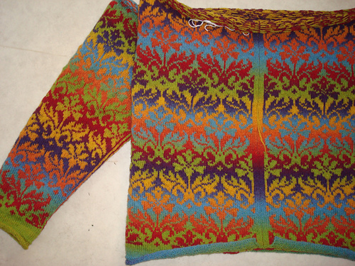 Ravelry EvaL8 s Kauni Damask