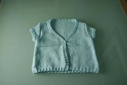 One-button Cardigan W Long/Short Sleeves