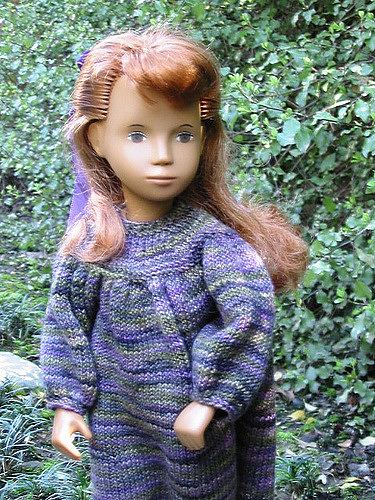 Knitted Anniversary Outfit for Sasha Girls