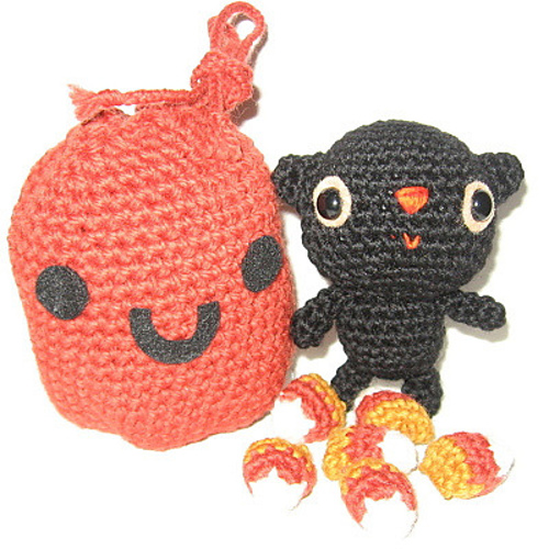 Little Cat & Pumpkin Bag