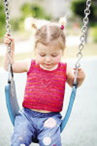 Ella silk baby top
