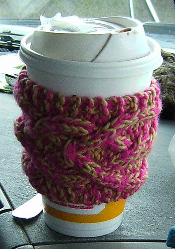 Hermine Cable Cup Cozy Sweater photo 10