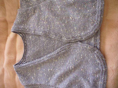 #10 bolero with short sleeves