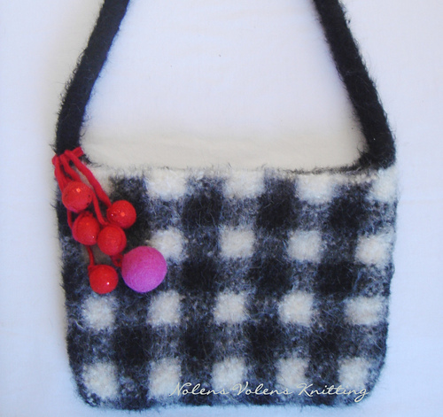 Plaid Bag:  Falling Leaves