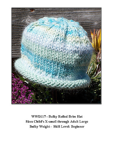 Bulky Roll Brim Hat