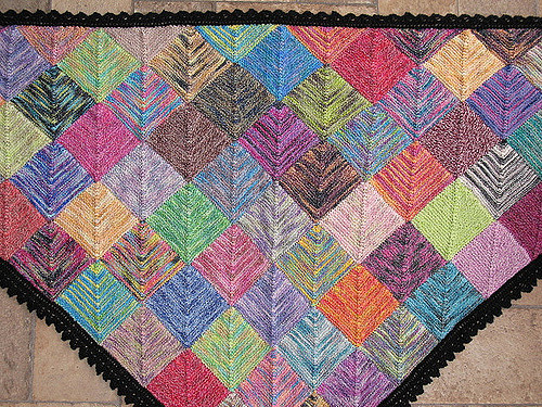 Mitered Square Wrap & Shawl