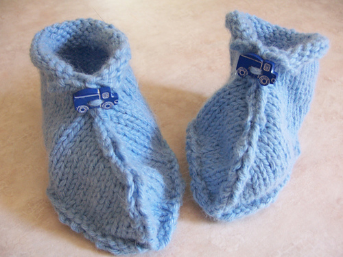 Blue 'Bovva' Booties and Two-tone 'Bovva' Booties