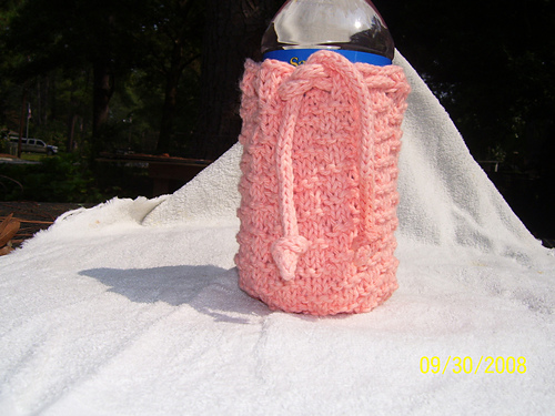 Double fleck stitch cozy