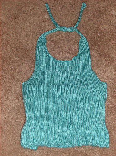 Ribbed Halter Top