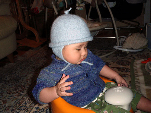 Angora Baby Hat