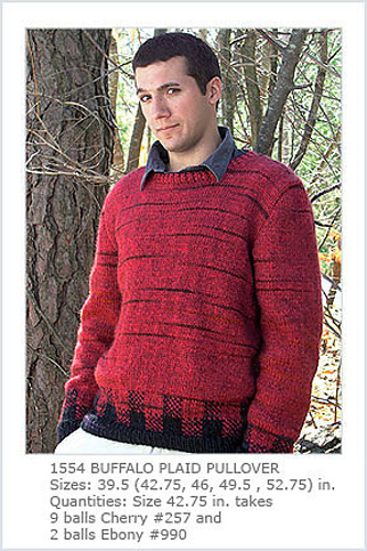 Buffalo Plaid Pullover #1554
