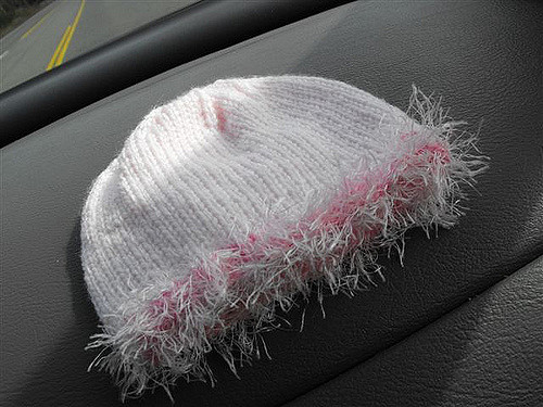 Fuzzy Newborn Hat