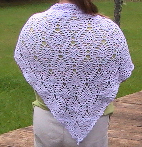 Ravelry: Easy Pineapple Shawl pattern by Keena Lindsay