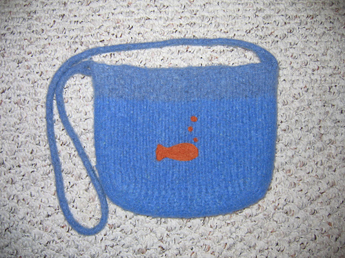Peppy Felted Purse #139