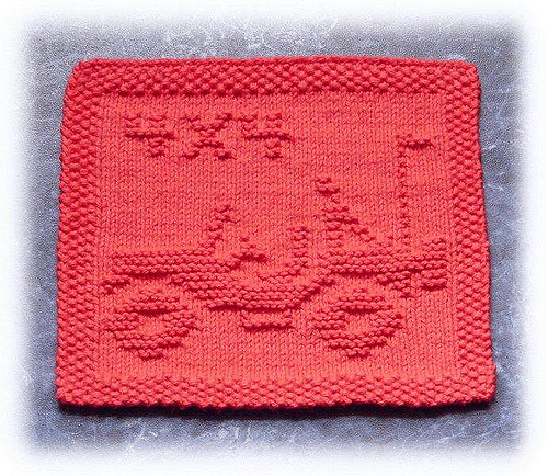 4x4 Dishcloth