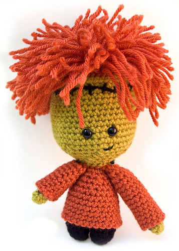 Franky Stein (Frankenstein amigurumi)