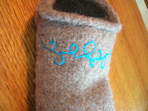 Berries and Vines Slippers