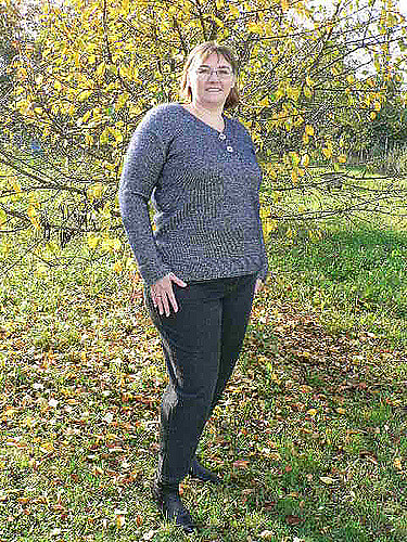 # 33a Pulli mit kleiner Knopfleiste