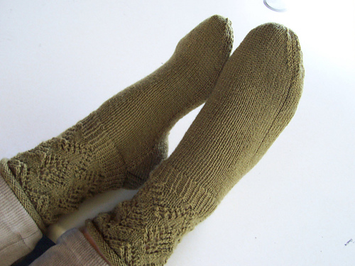 Diamonds and Lace Socks