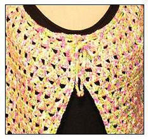 Boxed Shell Cape