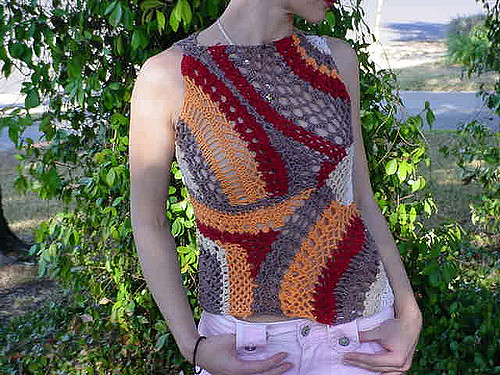 #16 patchwork vest