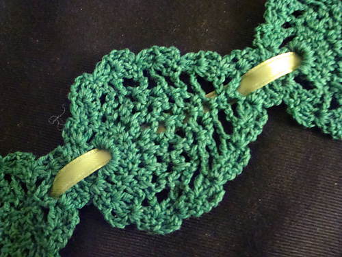 Pineapple & Ribbon Bookmark
