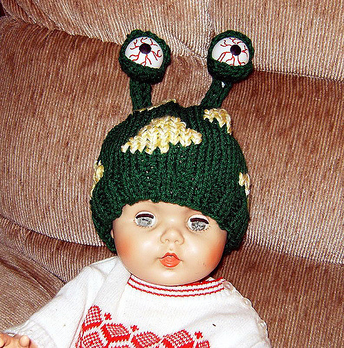 Polka-Dot Alien Hat