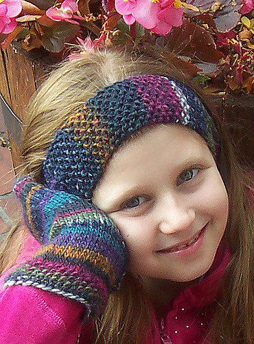 Quick and Jaspe Mitts and Headband