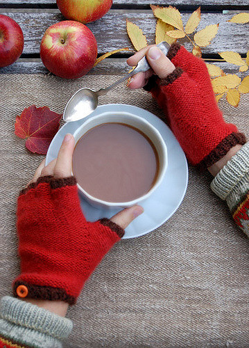 Cashmere Fingerless Gloves photo 1