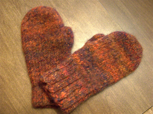 Felted Mittens 