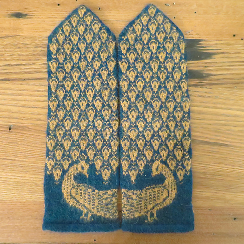 Pride and Prejudice Mittens
