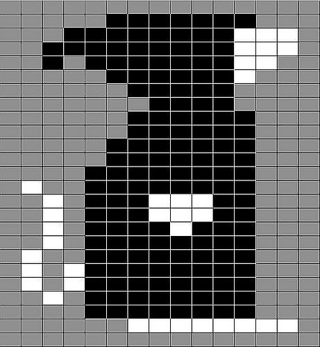 Ravelry: Stephieface's Grim Squeaker Chart - Discworld pattern by Steph ...