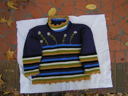 Dancin' Daisies Pullover