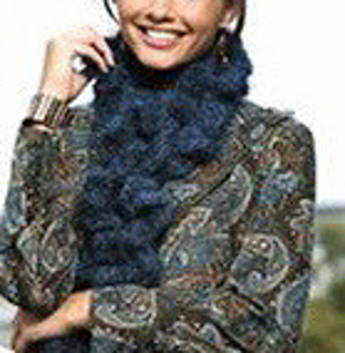 Corkscrew Scarf loom knit