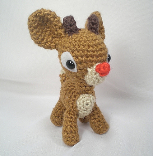 Ravelry: Rudolph the Red Nosed Reindeer pattern by Stephanie Garcia