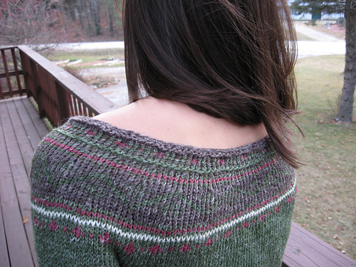 #335 Fabulous Fairisle Pullover