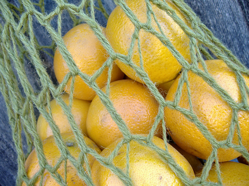anyone for oranges? market bag