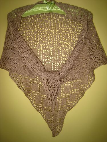 Diamond Fantasia Shawl