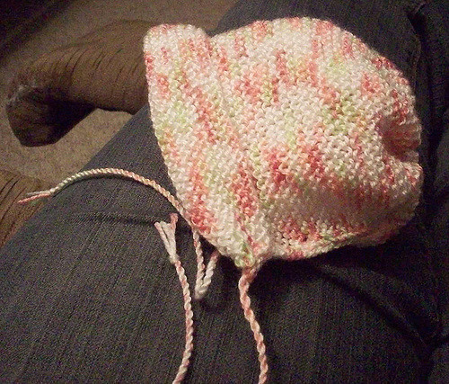 Garter Stitch Bonnet