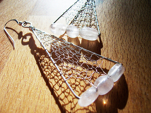 Rose Quartz Triangles
