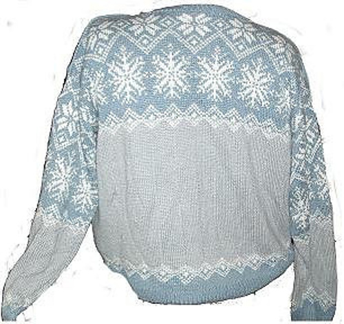 Snowflakes and Stars Sweater