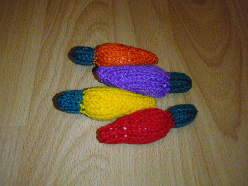 Ravelry: Mini Christmas Lights pattern by Claire Bishop