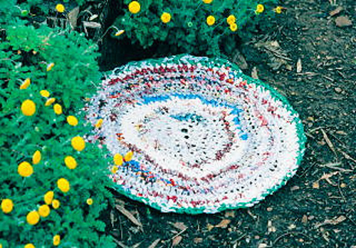 Green Garden Mat