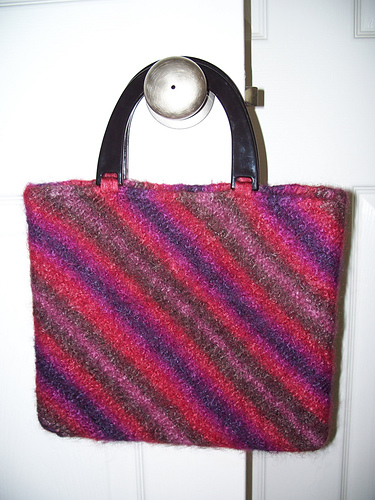 Diagonal Stripes Bag