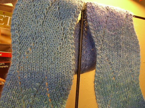 Drunken Path Reversible Scarf
