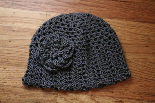e. Cloche with Corsage