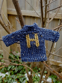 Mini Weasley Sweater Ornaments