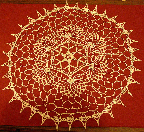 Swirls Doily